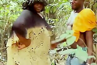 Bbw Big Boobs African Cheating Wife Fuck Village Farmer In The Bush