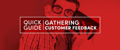 Quick Guide: Gathering Customer Feedback