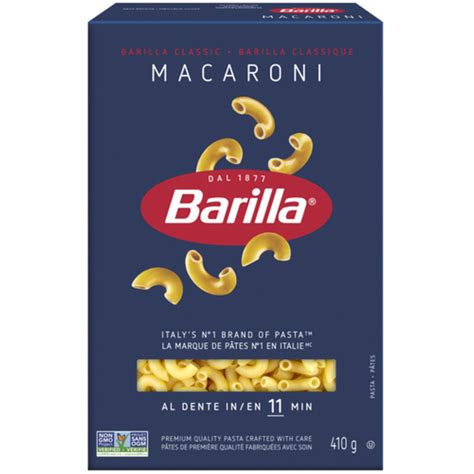 Barilla Pasta Macaroni 410 G Voilà Online Groceries And Offers