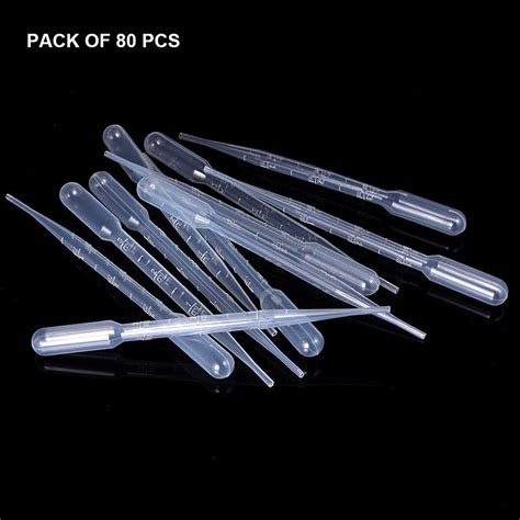 Delfino Pcs Ml Pipettes Disposable Pasteur Pipette Eye Dropper