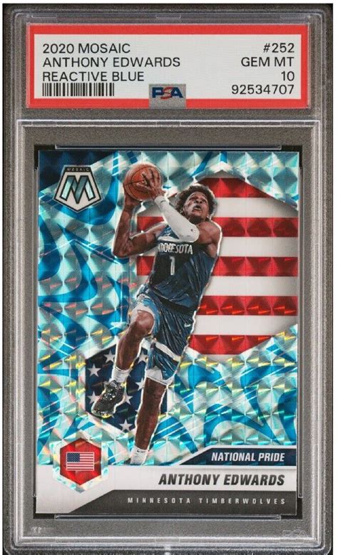 Anthony Edwards Mosaic National Pride Reactive Blue Price