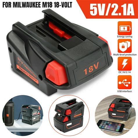 Battery Converter Adapter Converter For Milwaukee M V To V Li Ion