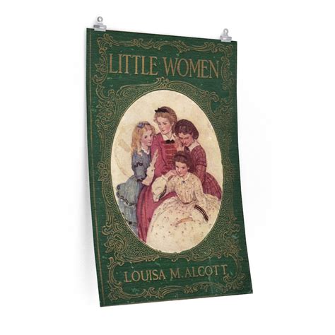 Little Women Book Cover Poster Vintage Book Cover Art - Etsy