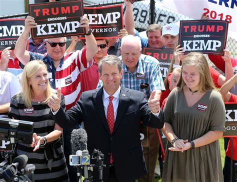 In Tight Georgia Governors Race Brian Kemp Stacey Abrams Make Final