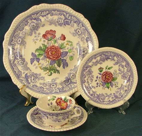 Copeland Spode Mayflower Pretty China Transferware Spode