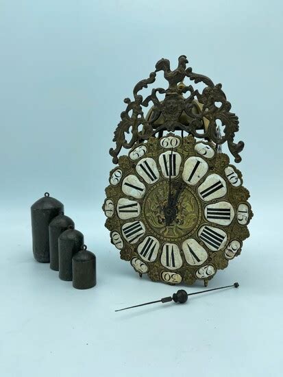 Lot Art Mouvement De Pendule Lanterne Cartouches Lot