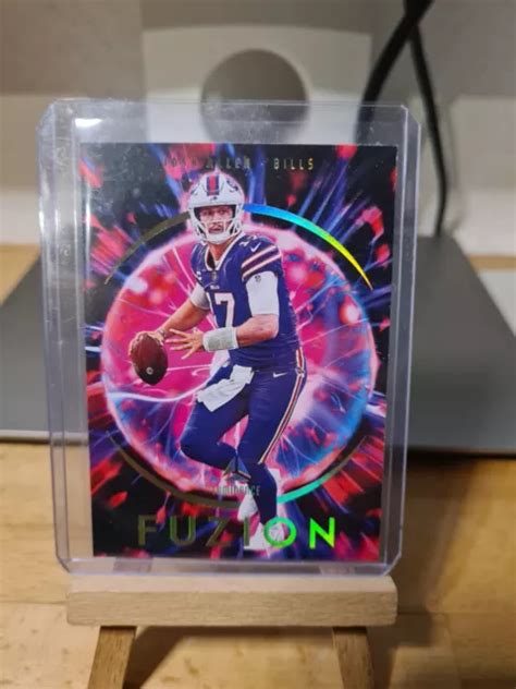 2023 Panini Luminance Josh Allen Fuzion Ssp Hit No1 Buffalo Bills Qb