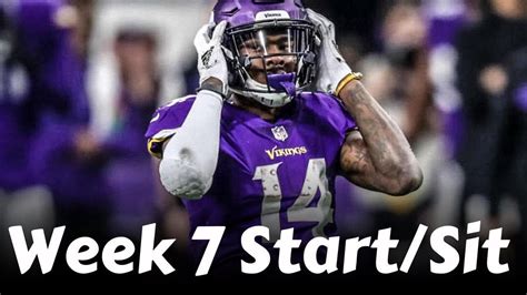 Fantasy Football 2019 Week 7 Start Em Sit Em Timestamps Youtube