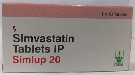 Simlup 20mg Simvastatin At Rs 54 Stripe Zocor In Nagpur ID