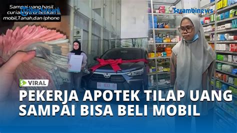 Viral Karyawan Apotek Kepergok Tilap Uang Sampai Bisa Beli Iphone