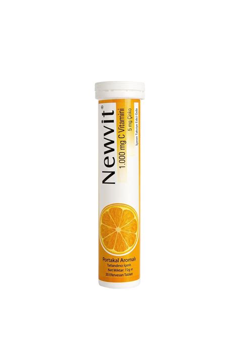 Newvit Vitamin C Çinko Efervesan Fiyatı Yorumları Trendyol