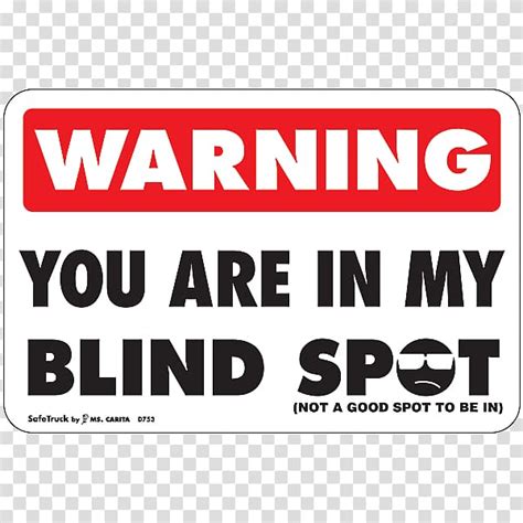 Free Download Logo Label Sticker Signage Vehicle Blind Spot Warning