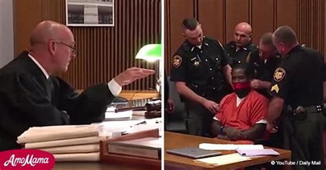 Judge Orders Mans Mouth Taped Shut During Sentencing Video