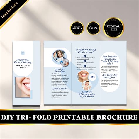 Canva Diy Trifold Printable Brochure Artofit