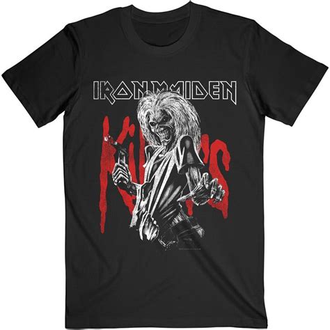 Bitcruncher Media Officially Licensed Garments Iron Maiden Killers