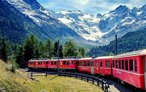 Trenino Rosso Del Bernina Bernina Express