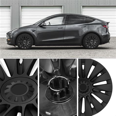 Snapklik Klutchtech Model Y Hubcaps Inch Wheel Covers