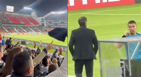 Fabián Bustos Hinchas de LDU lo insultaron desde tribunas y