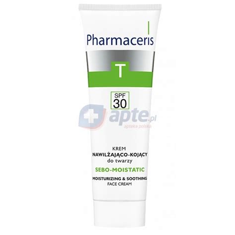 Pharmaceris T SEBO MOISTATIC krem nawilżająco kojący do twarzy SPF30