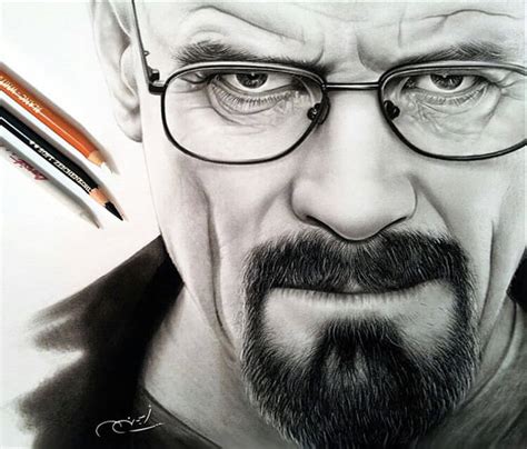 Portrait drawing of Heisenberg by Ayman Arts | No. 178