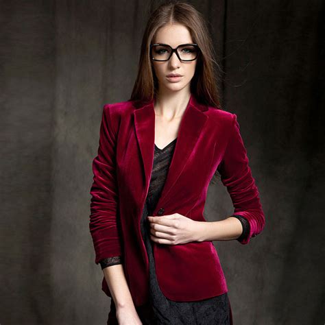 Blazer Velours Femme Maison Velours