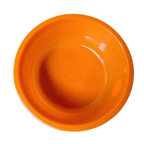 Polypropylene L Orange Plastic Basin Tub Size Inch H At Rs