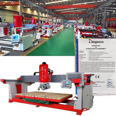 Hualong Machinery Hlsq Siemens Plc Degree Rotating Cnc Stone