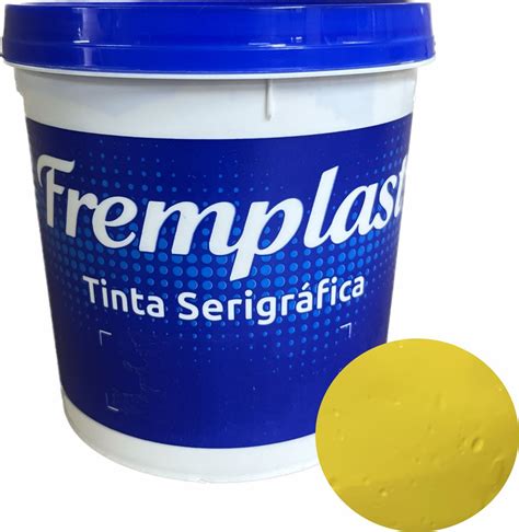 Tinta Hidro Mix Amarelo Ouro Kilo Fremplast Serigrafia Na Web