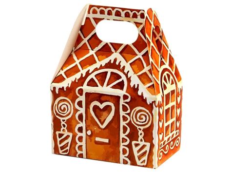 Gingerbread Spice Mini Gable Box 4x2 5x2 5 6 Pack Nashville Wraps