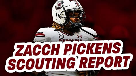 South Carolina Defensive Tackle Zach Pickens Nfl Draft Scouting