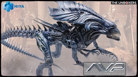 Alien Vs Predator Alien Queen 1 18 Scale Action Figure By Hiya Toys