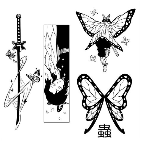 Shinobu Demon Slayer Tattoo Ideas in 2024 | Slayer tattoo, Cute tattoos ...