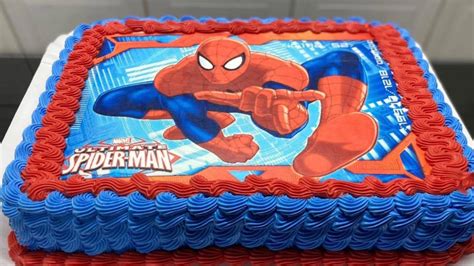 MEU SOBRINHO ESCOLHEU UM BOLO DO HOMEM ARANHA PARA O SEU ANIVERSÁRIO in