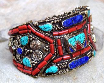 Dit Item Is Niet Beschikbaar Etsy Turquoise Bracelet Cuff Nepali