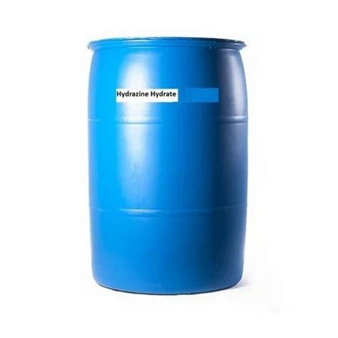 hydrazine hydrate hh    drum packaging size hdpe drum