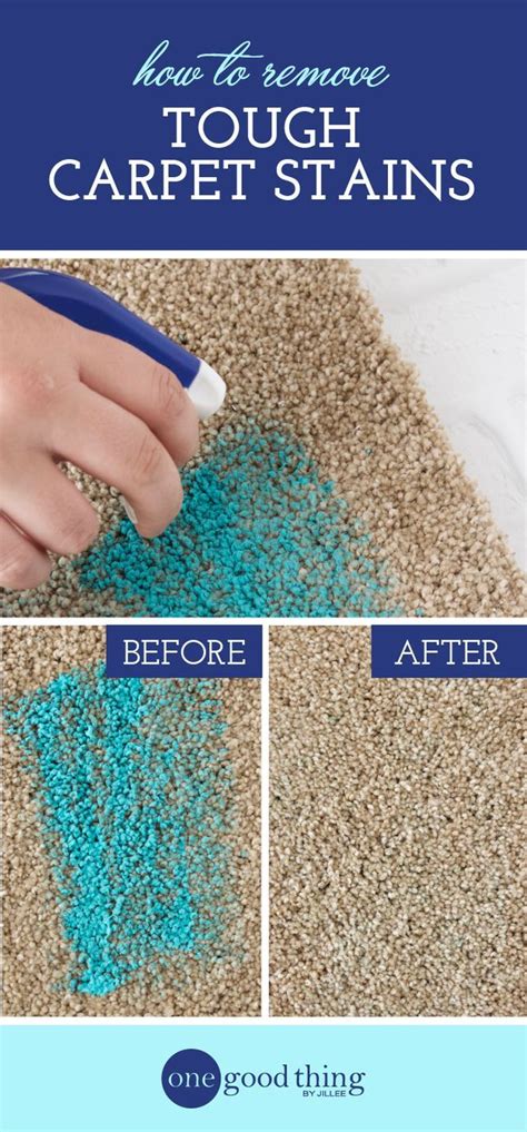 This Is The Best Way To Remove Tough Carpet Stains One Good Thing By