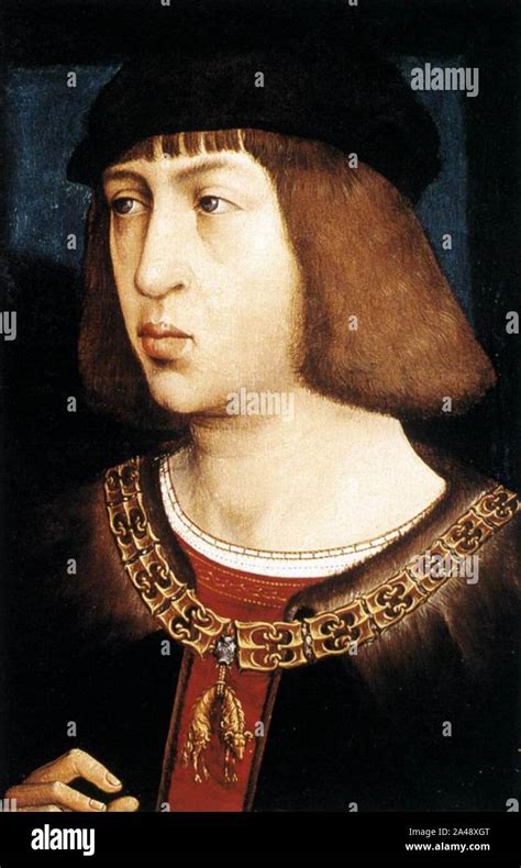 Juan De Flandes Portrait Of Philip The Handsome Stock Photo Alamy