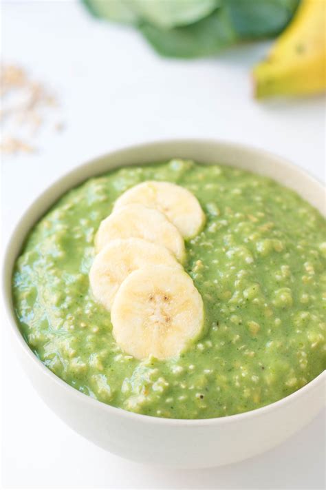 Green Smoothie Overnight Oats Recipe » LeelaLicious