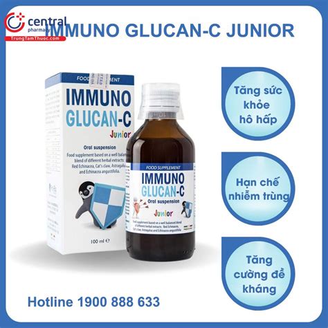 Ch Nh H Ng Thu C Immuno Glucan C Junior T Ng C Ng Mi N D Ch