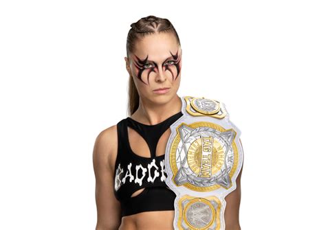 Ronda Rousey Wwe Womens Tag Team Champion Png By Ambrose2k On Deviantart