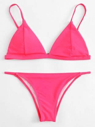 Shein Ensemble De Bikini Bretelle R Glable