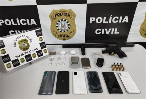 Polícia Civil Deflagra Operação Em Nova Prata E Prende Homem Com Armas