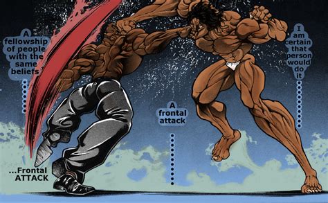 baki colored , Oliva vs pickle : r/Grapplerbaki