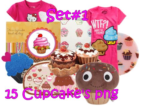 15 Cupcakes Png Set1 By Jericam On Deviantart