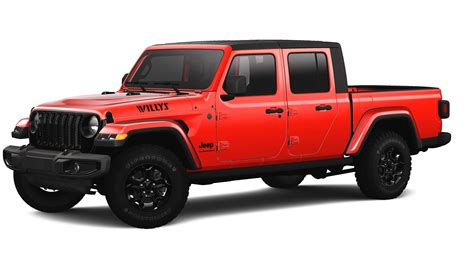 New 2023 Jeep Gladiator Willys 4WD Standard Pickup Trucks For Sale Near ...