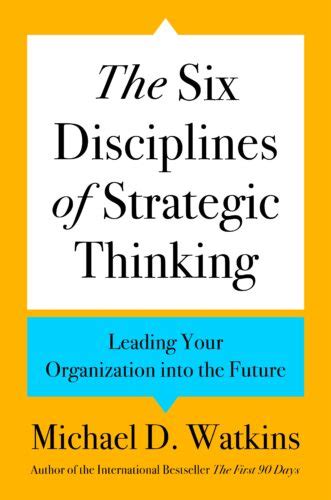 The Six Disciplines Of Strategic Thinking IMD Business School For