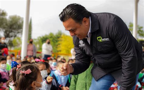 Entrega Nava techumbre en kinder Carlos Pellicer Diario de Querétaro