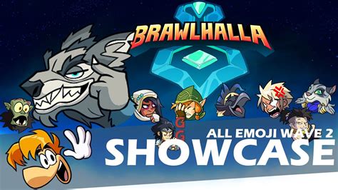 Brawlhalla Emoji Skins Wave 2 Showcase Youtube