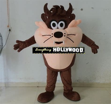 Tasmanian Devil Mascot Costume Looney Tunes Cartoon Character -New