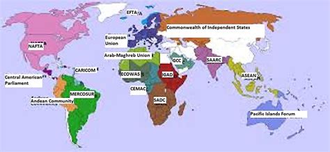 What Is A Trade Bloc And Why Are They Formed Worldatlas